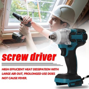 Electric Rechargeable Cordless Brushless Impact Screwdriver