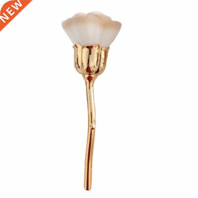 Pro Rose Flower Makeup Brush Foundation Powder Blushes Conto