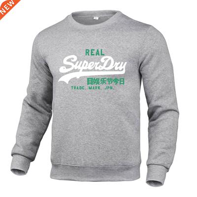 Mens Fleece Hooded 2021 Autumn Winter Setwear Pullover Sweat