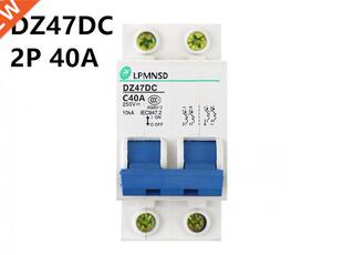 DZ47 DC 2P 40A 250V 10kA Circuit breaker DC MCB safety break