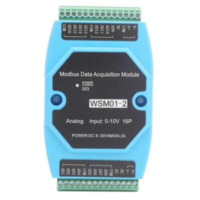1 pc Voltage Acquisition Module Data Collector Logger 16AD 0