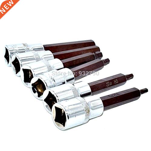 6pcs Hex Spline Socket Bit Set 1/2