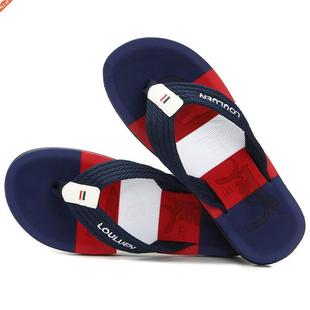 New Brand Luxury Men Slippers Summer Man Flip Flops Sandals