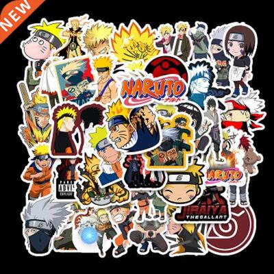 50 pcs/set Uzumak Naruto Naruto stckers waterproof removab