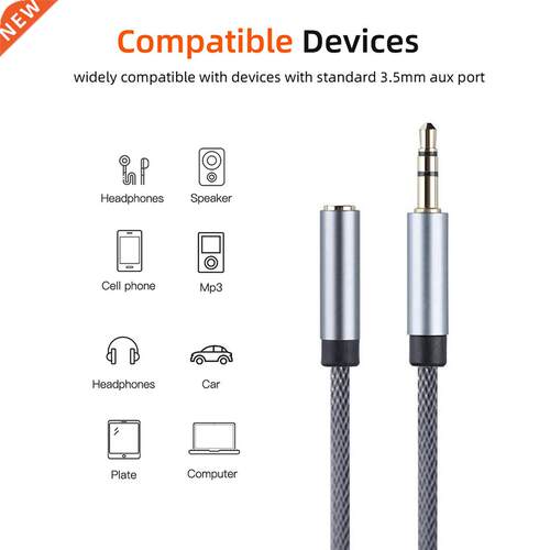 3.5 mm Audio Extension Cable Male to Female Stereo Audio Cab