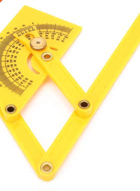 Plastic Poi Protractor 180 Degree Angle Ruler Woodworkin