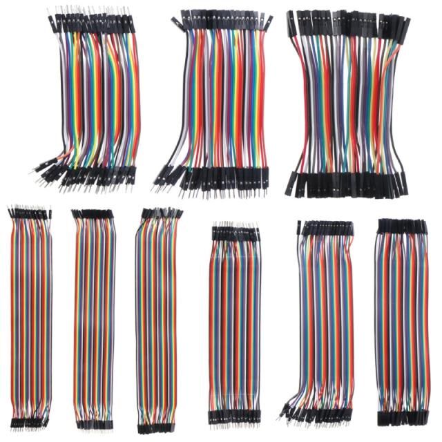 40pcs Dupont Line M-F/M-M/F-F Dupont Cable Jumper Wire Ribbo图片