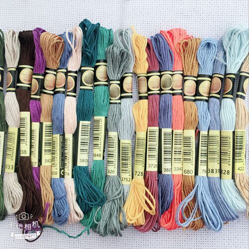 oneroom Two labels 10/20/50/100/150 Anchor Similar DMC Cross