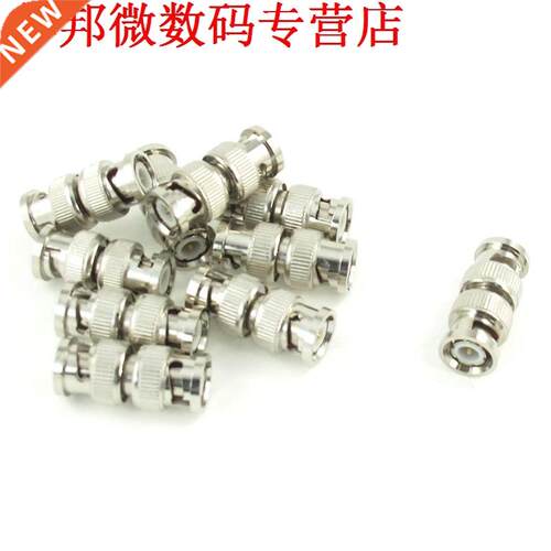 10pcs Rechte BNC Mannelijk naar RF Coaxiale Connector M/M