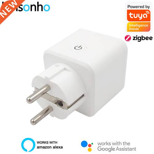 Tuya ZigBee Smart E 16A Power Monitor Timer Socket Smart Ho