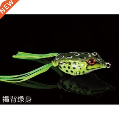 6g 10g 14g Frog Fishing Lures Treble Hooks Kit Snakehead Lur