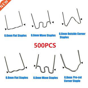 500Pcs Hot Stapler Staples Plastic Welder Standard Pre Cut 0