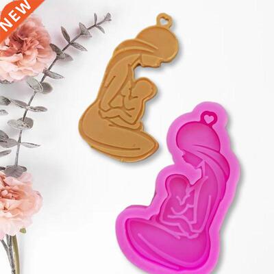 Crafts Epoxy Resin Mold Glossy Breastfeeding M Keyc