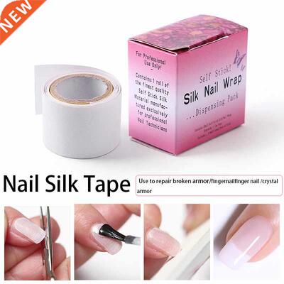 1 Roll Nail Art Repair Fiberglass Silk Wrap Self Adhesive Ta