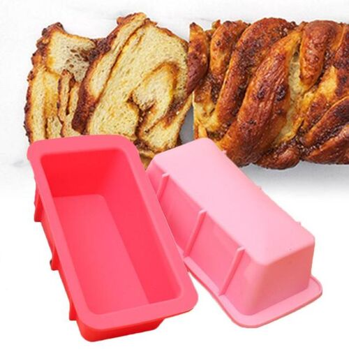 Silicone Bread Mold Non Stick Bakeware BPA Free Rectangular