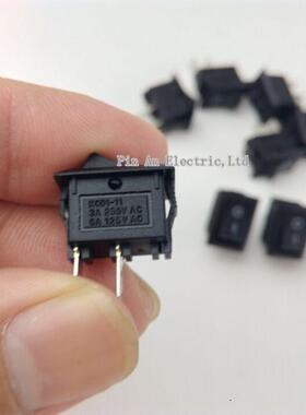 20pcs 10*15mm SPST 2PIN ON/OFF G10 Rocker Switch A/250V C