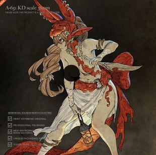 38mm Resin model kits figure beauty colorless and self-assem