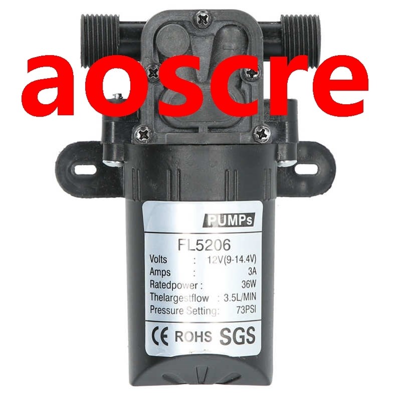 1/2In Micro Diaphragm Pump DC Self-priming pump 3.5L/MIN law