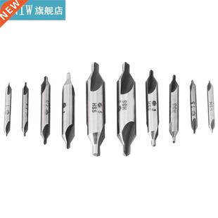 High Quanlity 10pc 1mm-5mm Hss Center Drill Set 60 Degree Co