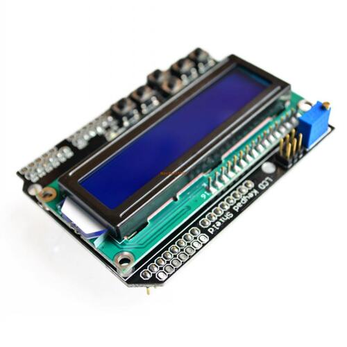LCD Keypad Shield of the LCD 1602 character LCD input and ou