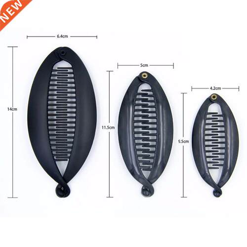 Multi-Sizes Fish Shape Hair Claws Clips tail Holder for Wome
