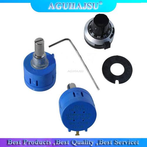 590S-2-10L 590S 10K ohm Precision Multiturn Potentiometer