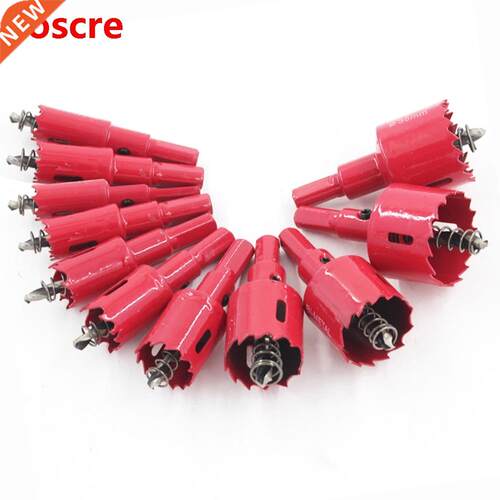 11pcs 16-53mm Bi-Metal M42 Woodworking Metal PVC Plastic Pla