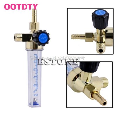 7mm AR/CO2 Regulator Welding Weld Barb 1/4PT 0.15 MPA Flow M