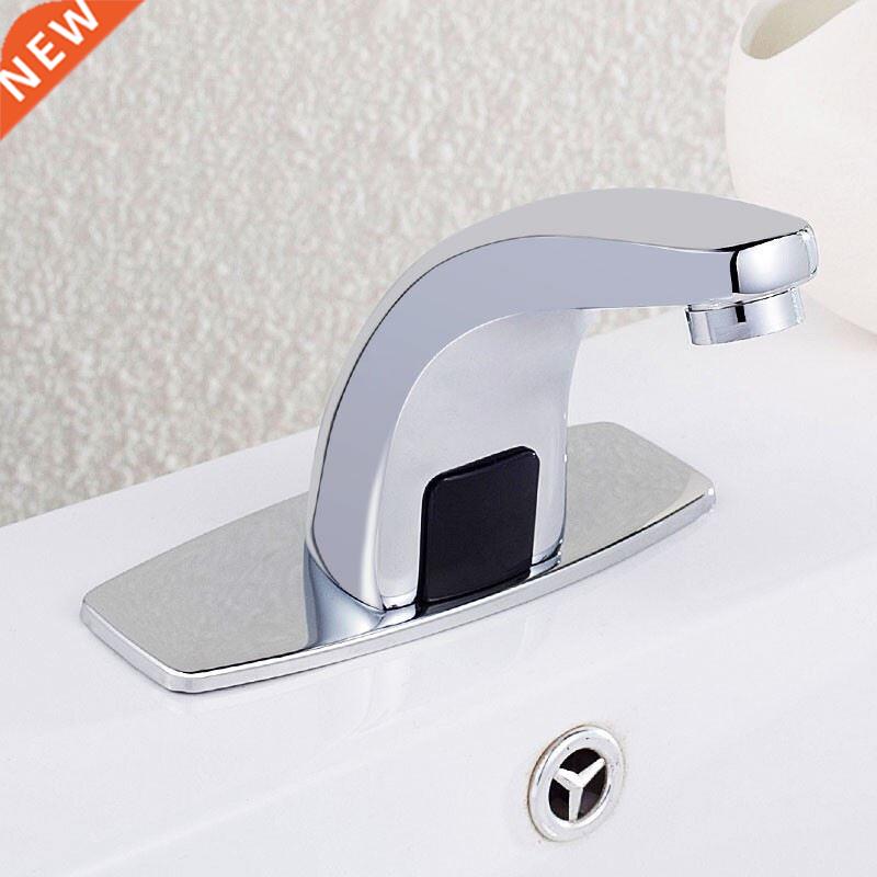 Sensor Faucet Deck Mount Smart Touch Hands Free Inductive Wa