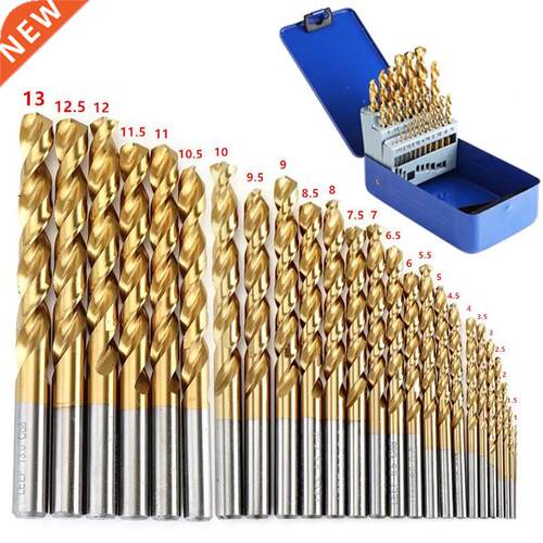 M42 8% High Cobalt HSS Titanium Coated Twist Drill Bit Set