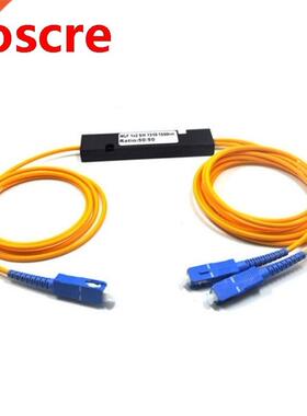 10pcs1310/1550nm Dual Window 50/50 Ratio SC/UPC ABS Box Type