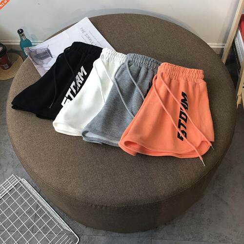 Summer Women Casual Running Sports Shorts Waistband Elastic
