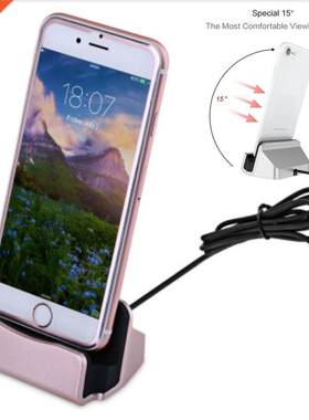 Phone Stand iPhone Huawei Dock Station Sync Fast Charge Des