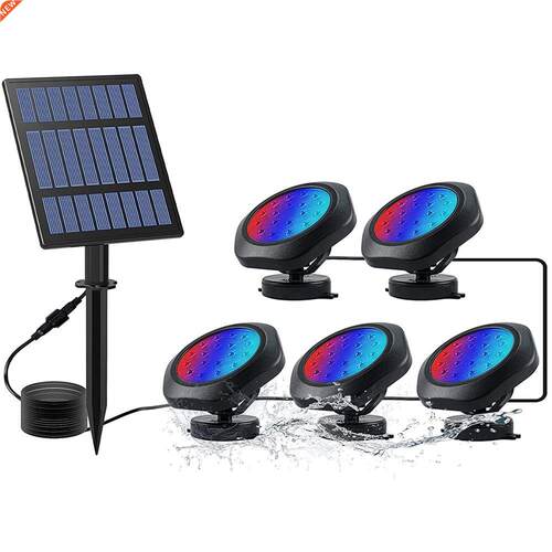 Super Bright Solar Underwater Light RGB Color Changing Swimm