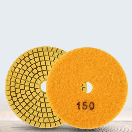 Diamond Polishing Pads Kit 4 inch 100mm Wet Dry Granite Ston