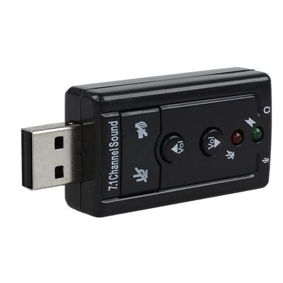 Sound Card 7.1 USB 2.0 Audio Adapter Drivers CD