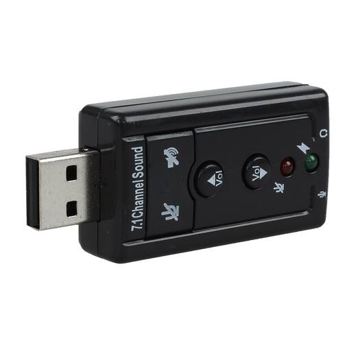 Sound Card 7.1 USB 2.0 Audio Adapter Drivers CD