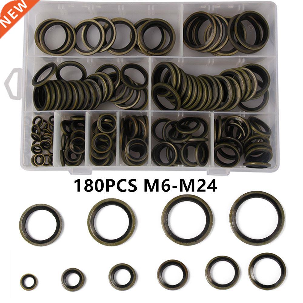 180PCS M6-M24 Mechanical Modification Washers Sealing High P