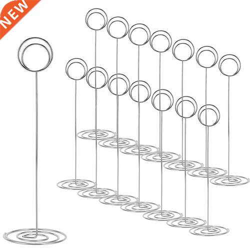 15 Pack 8.75 Inch Tall Table Number Holder, Place Card Holde