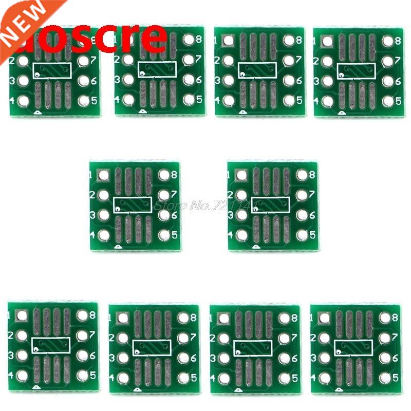 1 Set 10Pcs SOP8 SSOP8 TSSOP8 to DIP8 Adapter Converter Inte