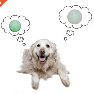 Funny Dog Puppy TPR Rubber Luminous Elastic Ball Tooth Clean