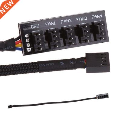 40CM 1 To 5 4-pins Molex TX4 PWM CPU Cooler / Case Chasis C