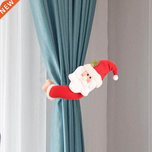 Cute Christmas Curtain Tieback Xmas Gifts Snowman Exquisite