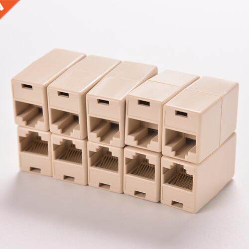 5pcs Ethernet Network LAN Cable Joiner Extender Plug Univers