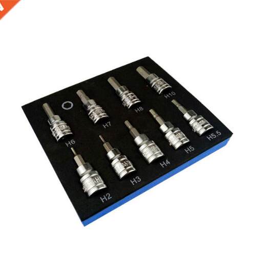 High Qulity 9PCS 3/8 Pressure Btch Sleeve Tool Set Mchine