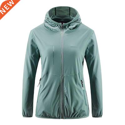 Quick Dry Anti UV Jacket Women Waterproof Skin Windbreaker S