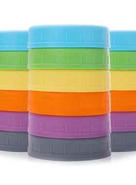 18Pcs Plastic Regular Mouth Mason Jar Lids for Ball, Kerr an