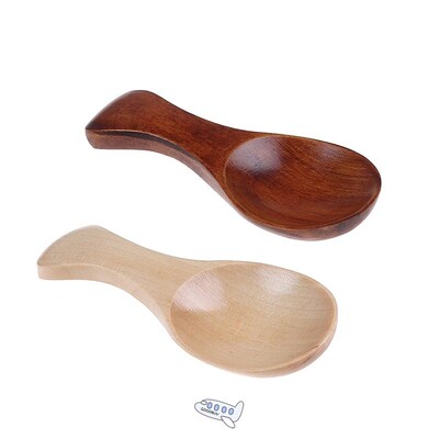 Brown/Wooden Color Wooden Spoon Tea Honey Coffee Condiment S