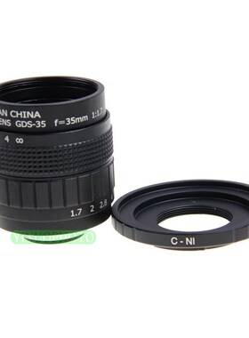 FUJIAN 35mm F1.7 C Mount  F1.7 Lens for NiKON 1 J1 J2 J