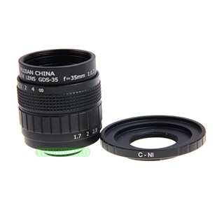 FUJIAN 35mm F1.7 C Mount  F1.7 Lens for NiKON 1 J1 J2 J